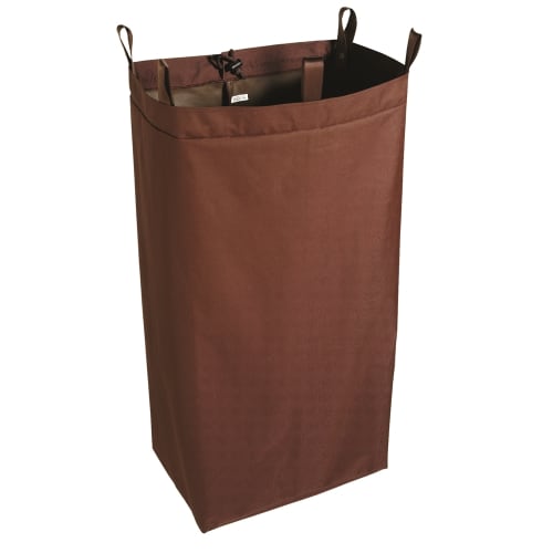 Hospitality 1 Source® XDuty® Housekeeping Cart Bag Loop & Snap, 12x18x36, Brown